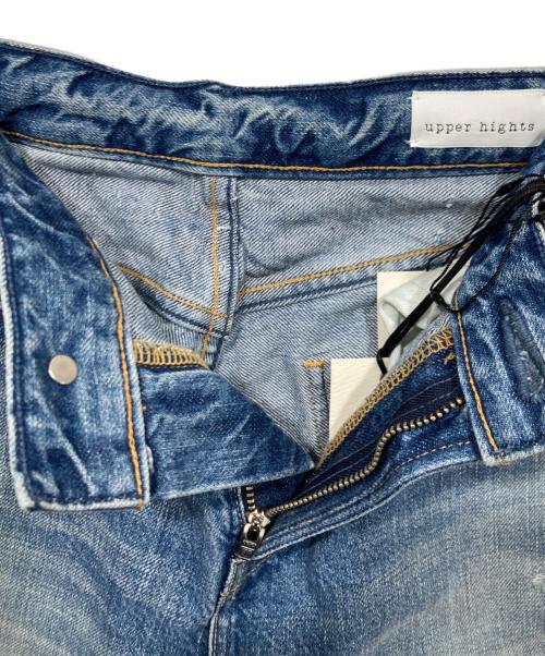 upper hights（アッパーハイツ）upper hights (アッパーハイツ) THE HIS ボーイフレンドクロップドデニムパンツ ブルー サイズ:23の古着・服飾アイテム