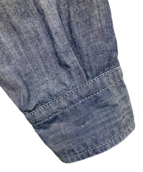 HOUSTON（ヒューストン）HOUSTON (ヒューストン) デニムシャツ ブルー サイズ:サイズ表記なしの古着・服飾アイテム