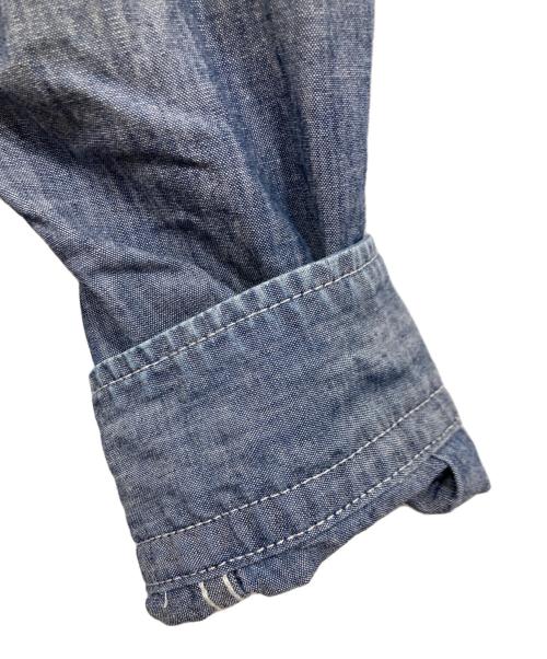 HOUSTON（ヒューストン）HOUSTON (ヒューストン) デニムシャツ ブルー サイズ:サイズ表記なしの古着・服飾アイテム