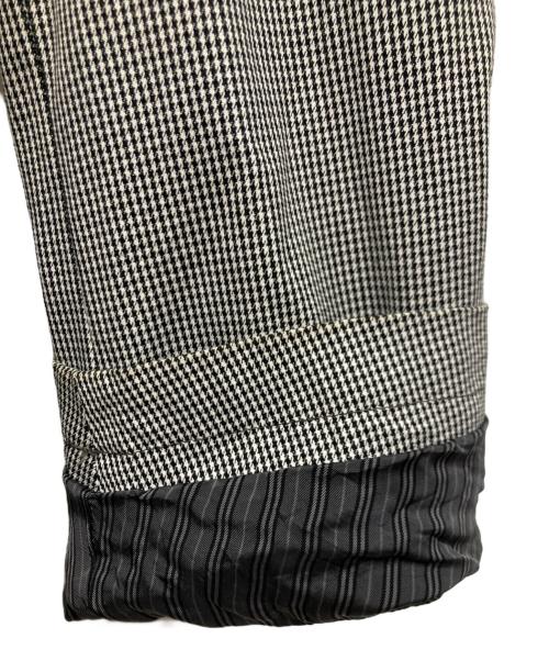 BURBERRY BLACK LABEL（バーバリーブラックレーベル）BURBERRY BLACK LABEL (バーバリーブラックレーベル) ライナー付き千鳥柄コート グレー サイズ:Sの古着・服飾アイテム