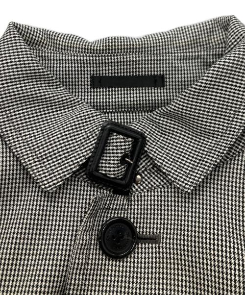 BURBERRY BLACK LABEL（バーバリーブラックレーベル）BURBERRY BLACK LABEL (バーバリーブラックレーベル) ライナー付き千鳥柄コート グレー サイズ:Sの古着・服飾アイテム