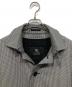 中古・古着 BURBERRY BLACK LABEL (バーバリーブラックレーベル) ライナー付き千鳥柄コート グレー サイズ:S：8000円