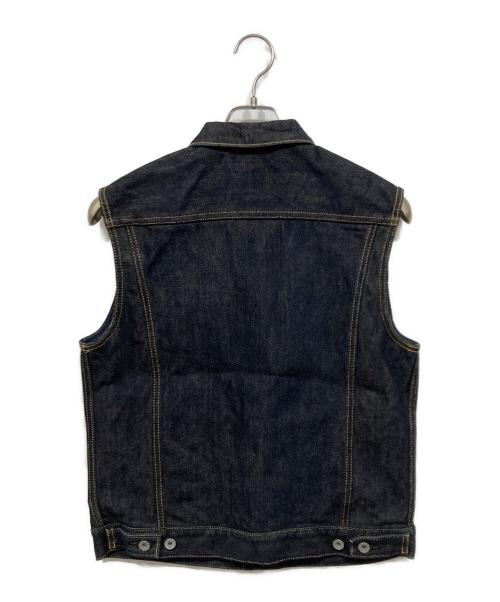 IRON HEART（アイアンハート）IRON HEART (アイアンハート) 21oz セルビッチデニム トラッカーベスト インディゴ サイズ:38の古着・服飾アイテム