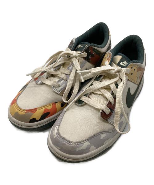 NIKE（ナイキ）NIKE (ナイキ) ローカットスニーカー / DUNK LOW SE SAIL MULTI CAMO サイズ:25cmの古着・服飾アイテム