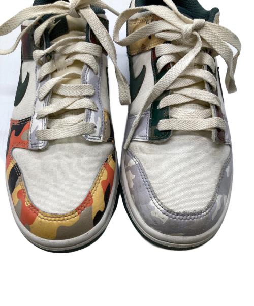 NIKE（ナイキ）NIKE (ナイキ) ローカットスニーカー / DUNK LOW SE SAIL MULTI CAMO サイズ:25cmの古着・服飾アイテム