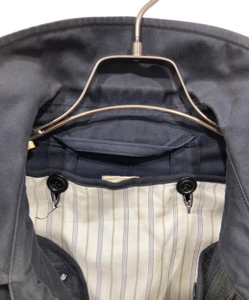 SCYE（サイ）SCYE (サイ) ライナー付ステンカラーコート ネイビー サイズ:36の古着・服飾アイテム