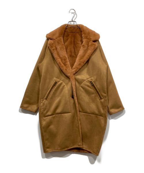 Hysteric Glamour（ヒステリックグラマー）Hysteric Glamour (ヒステリックグラマー) リバーシブルコート ブラウン サイズ:Freeの古着・服飾アイテム