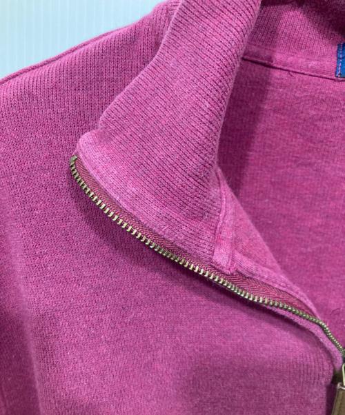 POLO RALPH LAUREN（ポロ・ラルフローレン）POLO RALPH LAUREN (ポロ・ラルフローレン) ハーフジップスウェット ショッキングピンク サイズ:Mの古着・服飾アイテム