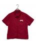stussy（ステューシー）の古着「半袖ナイロンシャツ」｜レッド