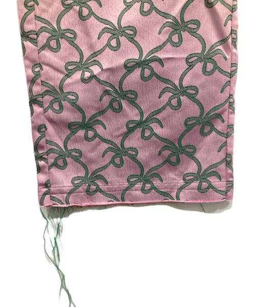 Musu Bore（ムスボレ）Musu Bore (ムスボレ) サイドリボンワイドパンツ パープル サイズ:1の古着・服飾アイテム