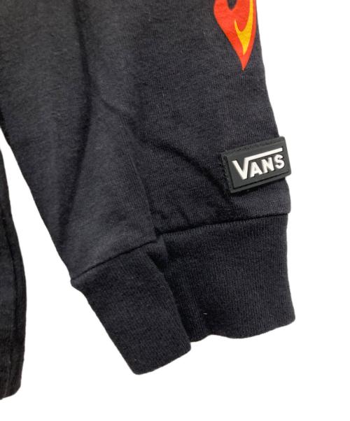 WTAPS（ダブルタップス）WTAPS (ダブルタップス) ファイヤーパターン ロングスリーブTシャツ ブラック サイズ:02の古着・服飾アイテム