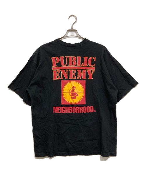 NEIGHBORHOOD（ネイバーフッド）NEIGHBORHOOD (ネイバーフッド) NHXPUBLIC ENEMY.TEE ブラック サイズ:XLの古着・服飾アイテム