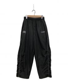 UMBRO×Lui’s（アンブロ×ルイス）の古着「ナイロントラックパンツ」｜ブラック