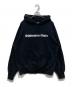 thisisneverthat（ディスイズネバーザット）の古着「ロゴプルオーバーパーカー / T-Logo Hoodie」｜ブラック
