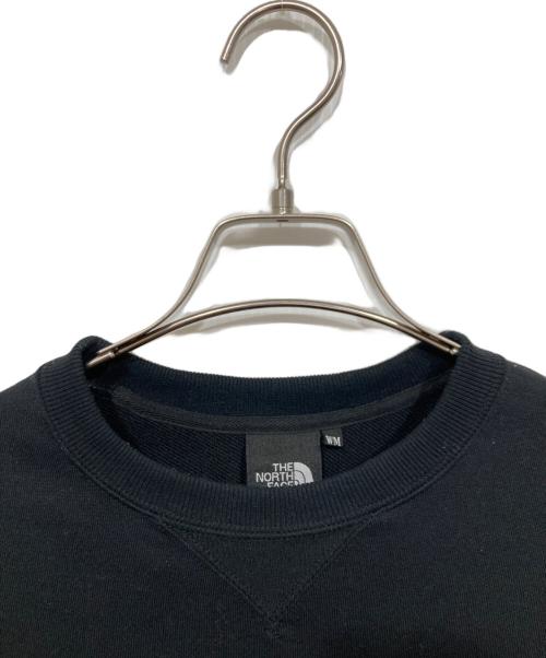 THE NORTH FACE（ザ ノース フェイス）THE NORTH FACE (ザ ノース フェイス) ロゴクルーネックスウェット ブラック サイズ:Mの古着・服飾アイテム
