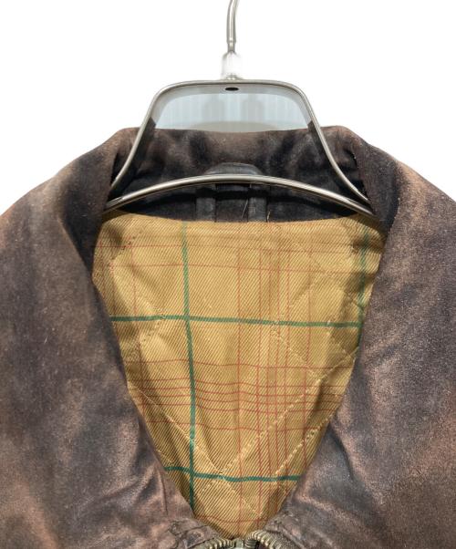 marcos（マルコス）marcos (マルコス) レザージャケット ブラウン サイズ:-の古着・服飾アイテム