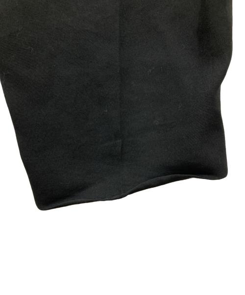 GIA STUDIOS（ジア・ストゥディオス）GIA STUDIOS (ジア・ストゥディオス) ワイドスラックス ブラック サイズ:36の古着・服飾アイテム