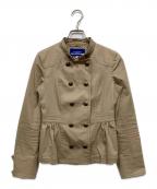 BURBERRY BLUE LABELバーバリーロンドンブルーレーベル）の古着「ジャケット」｜ベージュ