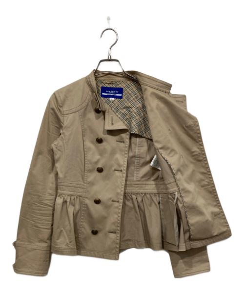 BURBERRY BLUE LABEL（バーバリーロンドンブルーレーベル）BURBERRY BLUE LABEL (バーバリーロンドンブルーレーベル) ジャケット ベージュ サイズ:36の古着・服飾アイテム