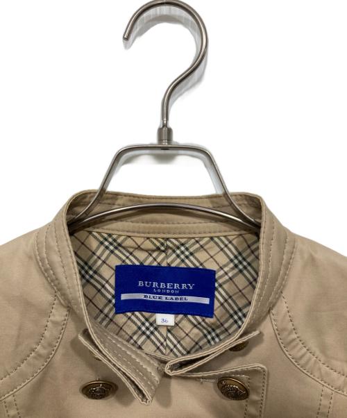 BURBERRY BLUE LABEL（バーバリーロンドンブルーレーベル）BURBERRY BLUE LABEL (バーバリーロンドンブルーレーベル) ジャケット ベージュ サイズ:36の古着・服飾アイテム