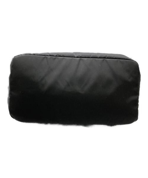 JILL STUART（ジルスチュアート）JILL STUART (ジルスチュアート) リボンスクエアバックパック ブラックの古着・服飾アイテム