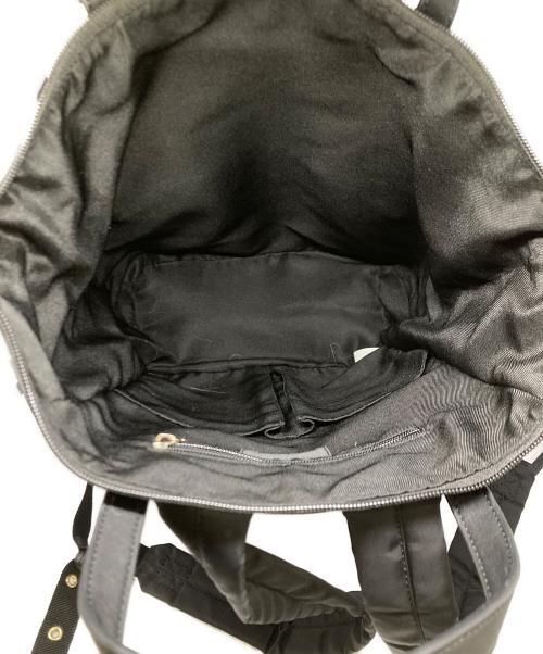 JILL STUART（ジルスチュアート）JILL STUART (ジルスチュアート) リボンスクエアバックパック ブラックの古着・服飾アイテム