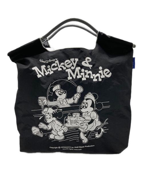 BALL & CHAIN（ボールアンドチェーン）Ball & Chain (ボールアンドチェーン) Disney (ディズニー) ミッキー＆ミニー刺繍バッグ ブラック 未使用品の古着・服飾アイテム