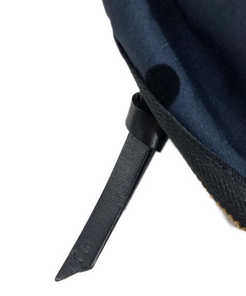 LANVIN en Bleu（ランバンオンブルー）LANVIN en Bleu (ランバンオンブルー) ドット リボンリュック ネイビーの古着・服飾アイテム