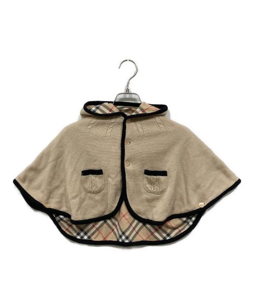 BURBERRY LONDON（バーバリーロンドン）BURBERRY LONDON (バーバリーロンドン) リバーシブルポンチョ ベージュ サイズ:-の古着・服飾アイテム