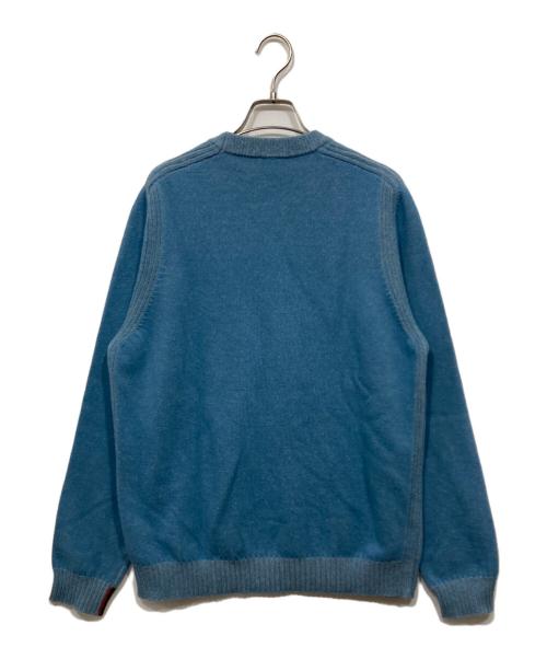 PAUL SMITH（ポールスミス）Paul Smith (ポールスミス) クルーネックニット ブルー サイズ:Lの古着・服飾アイテム