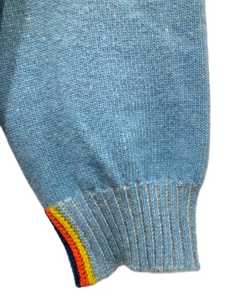PAUL SMITH（ポールスミス）Paul Smith (ポールスミス) クルーネックニット ブルー サイズ:Lの古着・服飾アイテム