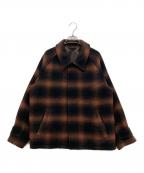 JOURNAL STANDARDジャーナルスタンダード）の古着「S140 ウールモッサ ショートブルゾン」｜ブラウン