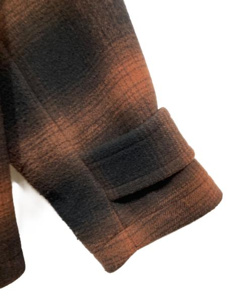 JOURNAL STANDARD（ジャーナルスタンダード）JOURNAL STANDARD (ジャーナルスタンダード) S140 ウールモッサ ショートブルゾン ブラウン サイズ:Sの古着・服飾アイテム