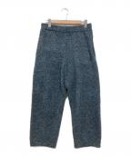 GELATO PIQUE HOMMEジェラートピケ オム）の古着「メランジキャットJQDロングパンツ」｜ブルー