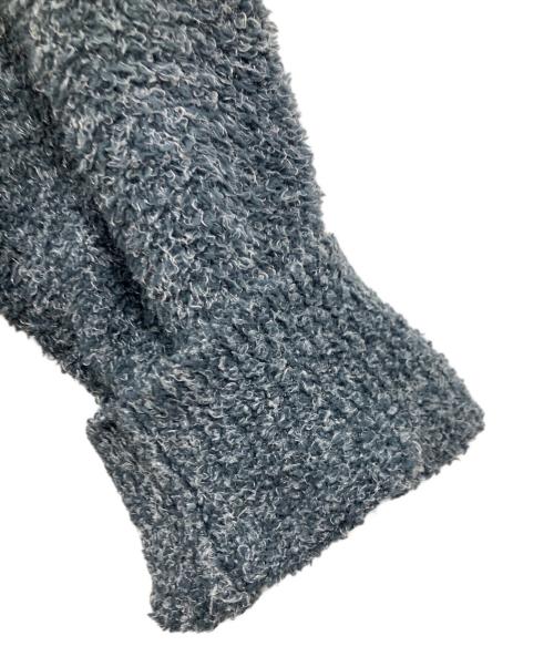 GELATO PIQUE HOMME（ジェラートピケ オム）GELATO PIQUE HOMME (ジェラートピケ オム) メランジキャットJQDプルオーバー ブルー サイズ:Lの古着・服飾アイテム