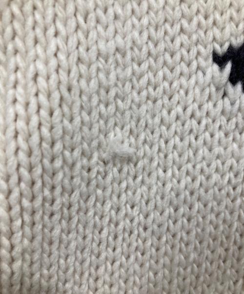 CONVERSE TOKYO（コンバーストウキョウ）CONVERSE TOKYO (コンバーストウキョウ) ローゲージスターニット アイボリー サイズ:3の古着・服飾アイテム