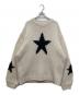 CONVERSE TOKYO（コンバーストウキョウ）の古着「ローゲージスターニット」｜アイボリー