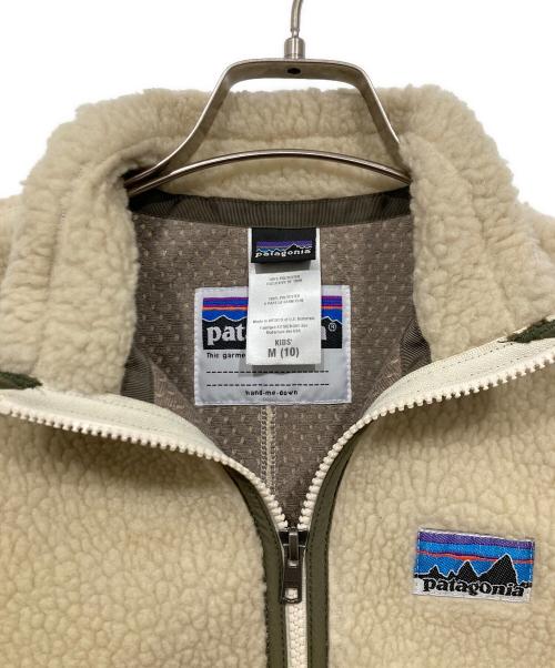 Patagonia（パタゴニア）Patagonia (パタゴニア) フリースベスト ベージュ サイズ:M（１０）の古着・服飾アイテム