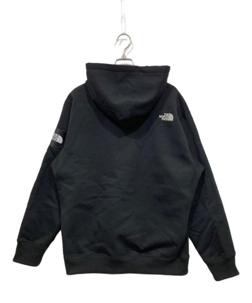 THE NORTH FACE（ザ ノース フェイス）THE NORTH FACE (ザ ノース フェイス) プルオーバーパーカー/スクエアロゴフーディ  ブラック サイズ:XLの古着・服飾アイテム