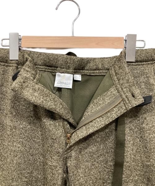 GRAMICCI（グラミチ）GRAMICCI (グラミチ) BONDING KNIT FLEECE NARROW RIB PANT グリーン サイズ:XLの古着・服飾アイテム