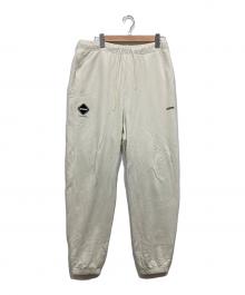 F.C.R.B.（エフシーレアルブリストル）の古着「スウェットパンツ/ EMBLEM SWEAT PANTS」｜アイボリー