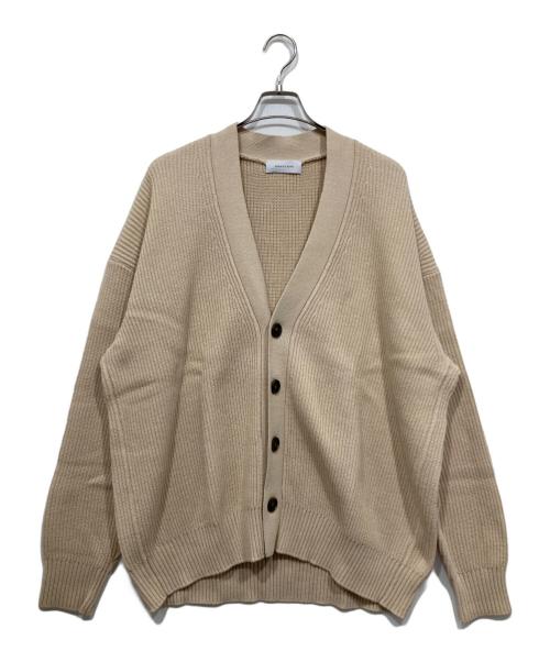 Adam et Rope（アダム エ ロペ）Adam et Rope (アダム エ ロペ) 畔編みニットカーデガン アイボリー サイズ:Lの古着・服飾アイテム