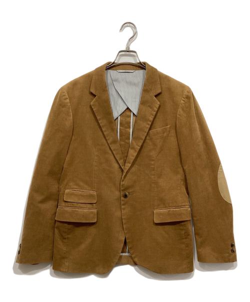 B:MING LIFE STORE by BEAMS（ビーミングライフストア バイ ビームス）B:MING LIFE STORE by BEAMS (ビーミングライフストア バイ ビームス) エルボーパッチコーデュロイジャケット ブラウン サイズ:48の古着・服飾アイテム