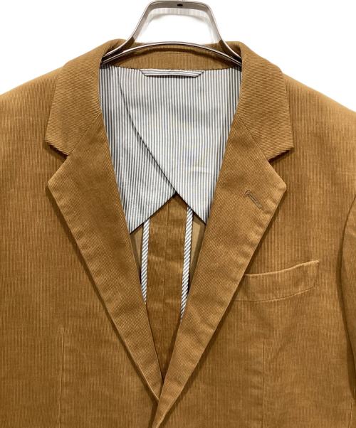 B:MING LIFE STORE by BEAMS（ビーミングライフストア バイ ビームス）B:MING LIFE STORE by BEAMS (ビーミングライフストア バイ ビームス) エルボーパッチコーデュロイジャケット ブラウン サイズ:48の古着・服飾アイテム