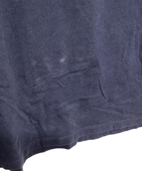 maison kitsune（メゾンキツネ）maison kitsune (メゾンキツネ) ロングスリーブカットソー / FOX HEAD PATCH REGULAR LONG-SLEEVED TEE-SHIRT ネイビー サイズ:XXLの古着・服飾アイテム