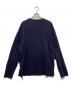 maison kitsune (メゾンキツネ) ロングスリーブカットソー / FOX HEAD PATCH REGULAR LONG-SLEEVED TEE-SHIRT ネイビー サイズ:XXL：5000円