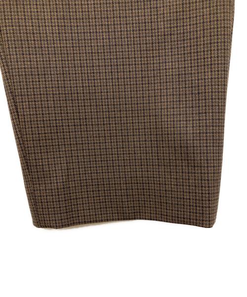 MACKINTOSH PHILOSOPHY（マッキントッシュ フィロソフィー）MACKINTOSH PHILOSOPHY (マッキントッシュ フィロソフィー) ブラッシュドライニングテーパードパンツ ブラウン サイズ:36 未使用品の古着・服飾アイテム