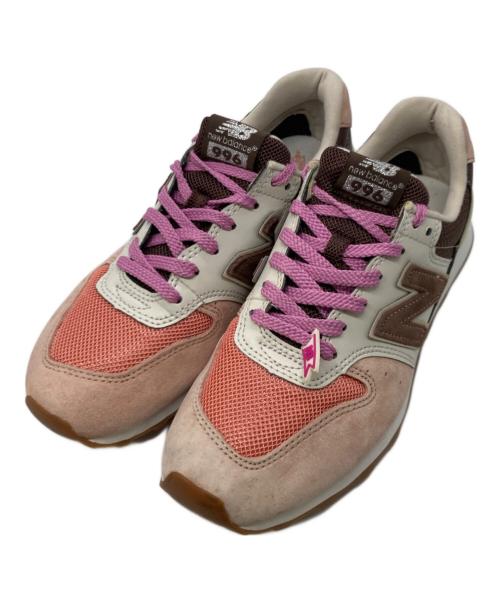 NEW BALANCE（ニューバランス）NEW BALANCE (ニューバランス) ローカットスニーカー ピンク サイズ:23.5㎝の古着・服飾アイテム