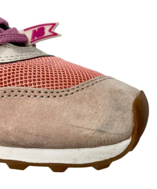 NEW BALANCE（ニューバランス）NEW BALANCE (ニューバランス) ローカットスニーカー ピンク サイズ:23.5㎝の古着・服飾アイテム