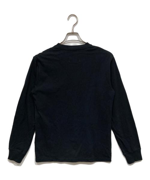 New Era（ニューエラ）New Era (ニューエラ) Yohji Yamamoto pour homme (ヨウジヤマモト プールオム) ロングスリーブTシャツ ブラック サイズ:Sの古着・服飾アイテム